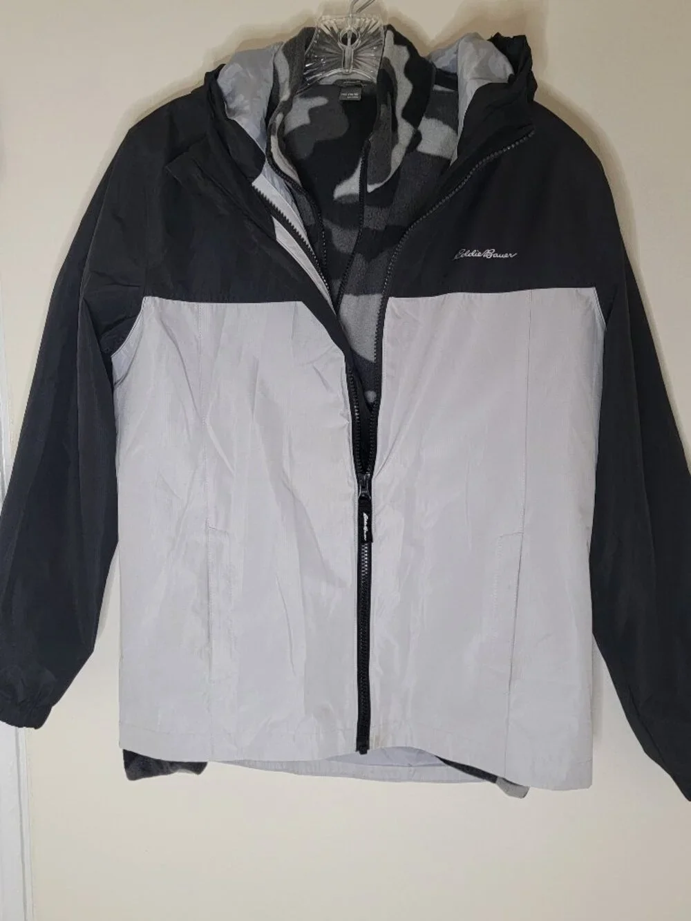 Eddie Bauer 3-in-1 Windbreaker with Fleece